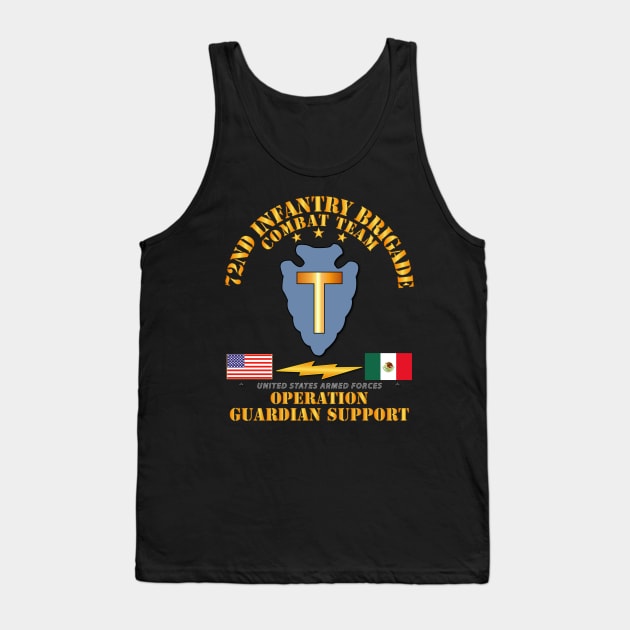 Guardian Support - 72nd Infantry Bde Combat Team Tank Top by twix123844